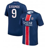 Dres Paris Saint-Germain Goncalo Ramos #9 Domáci 2024-25 Krátky Rukáv